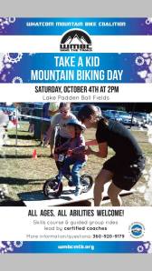 Take a kid Mt. Biking poster